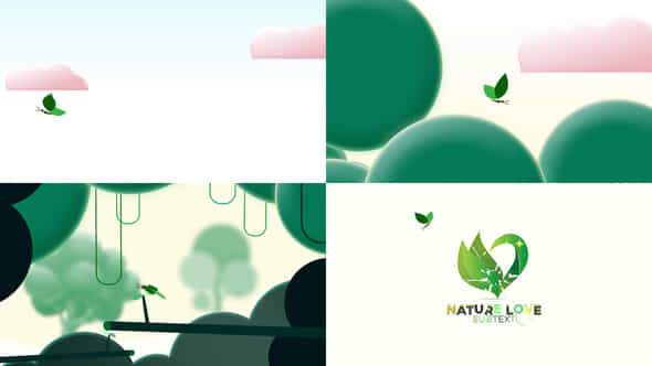 Nature Logo Revealer - VideoHive 56703146