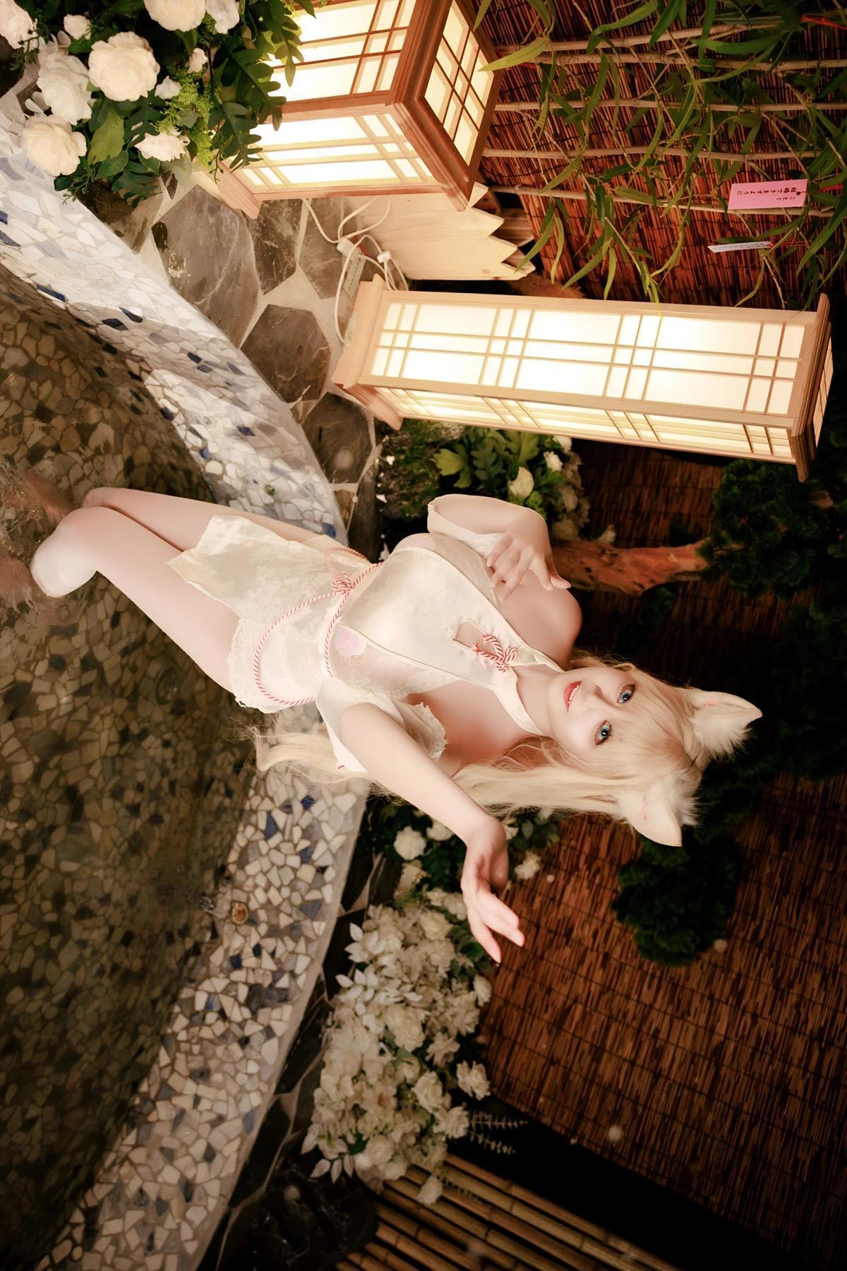 Cosplay 阿雪雪 – 温泉狐狸(10)