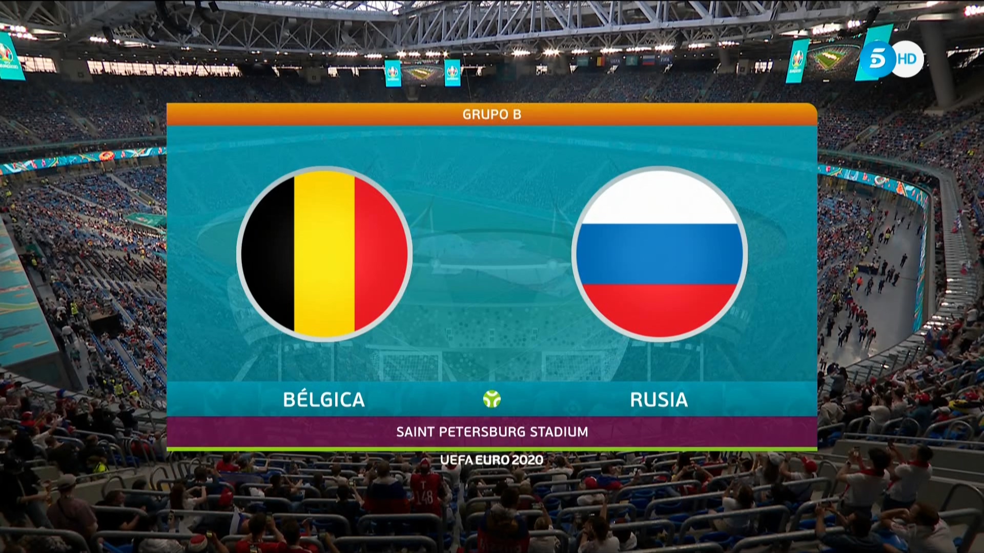 Belgium vs Russia