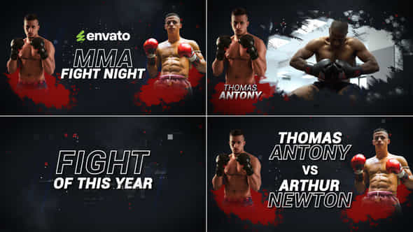 Fight Club Fight Night Mma Ufc - VideoHive 54579754