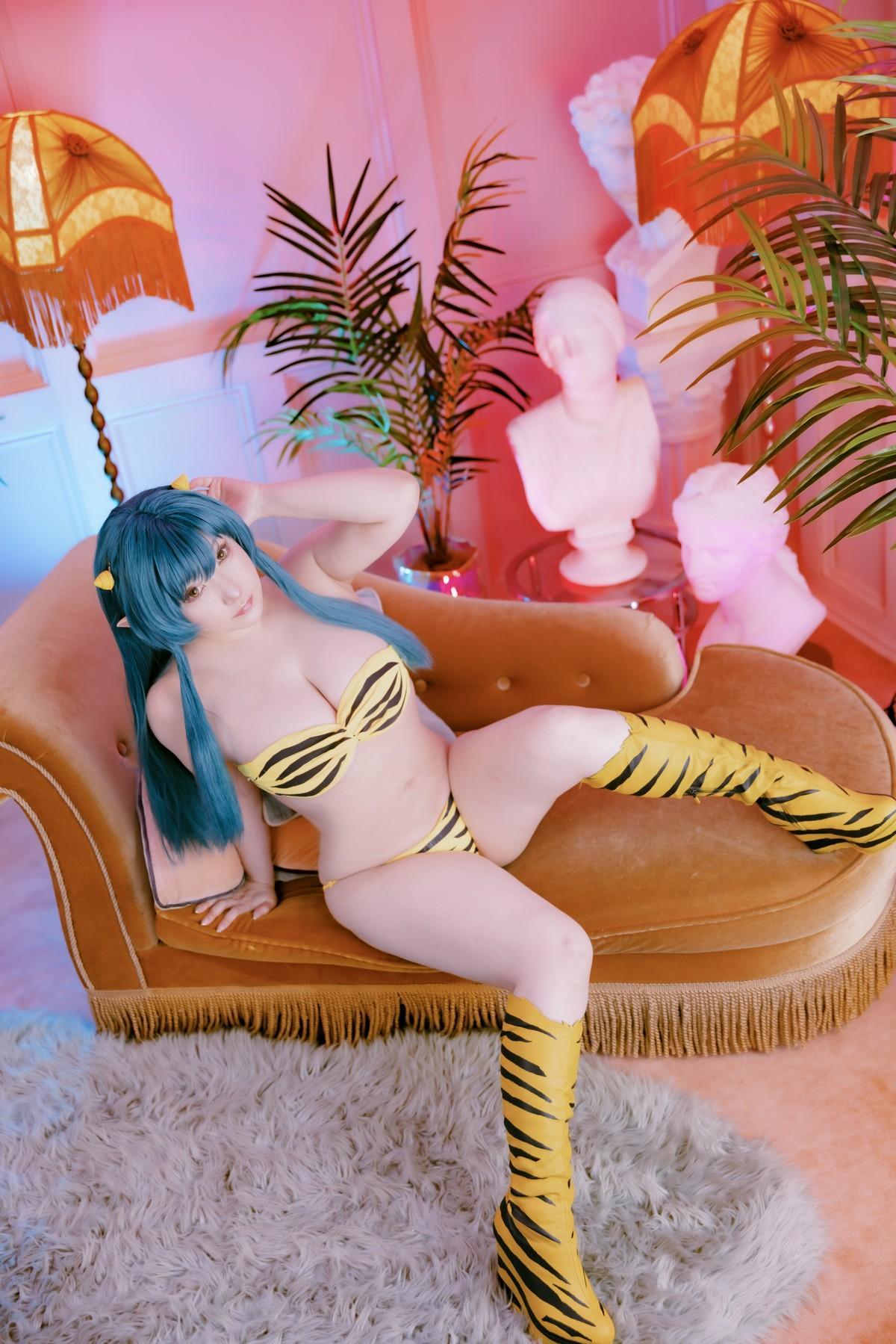 Cosplay SAKUサク Lum ラム うる星やつら Set.03(31)