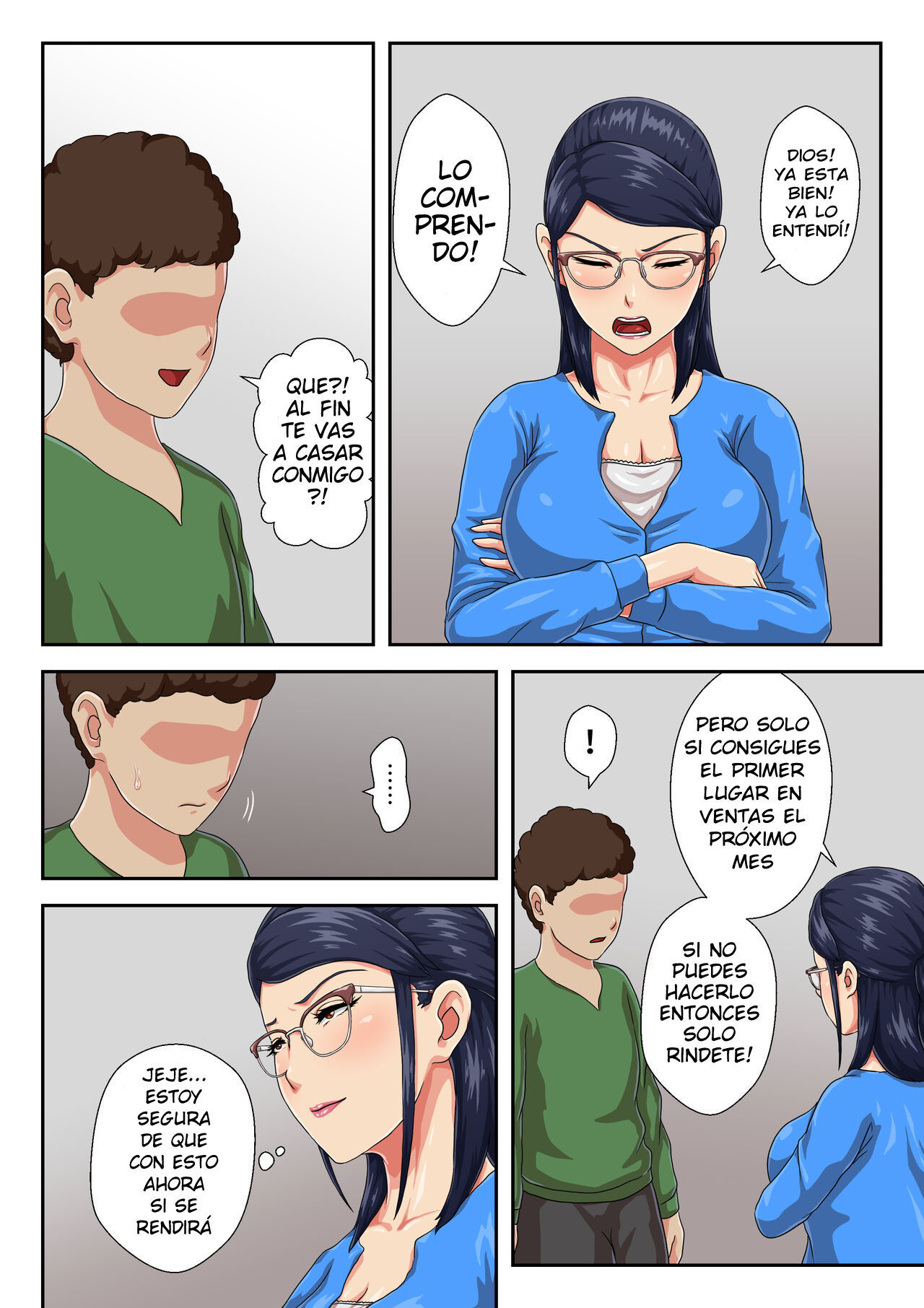 [Kumo no Ito] Zoku Onnajoushi wa Ikiwakareta Haha  Mi Jefa Es Mi Madre De La Cual Me Separaron 2  [Spanish] [Santi-Sama Traducciones]