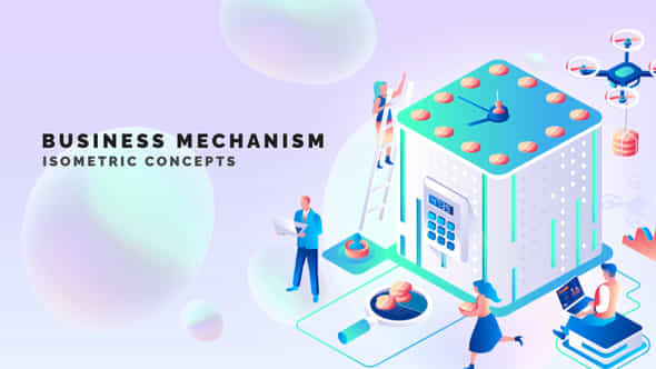 Business mechanism - VideoHive 33518752