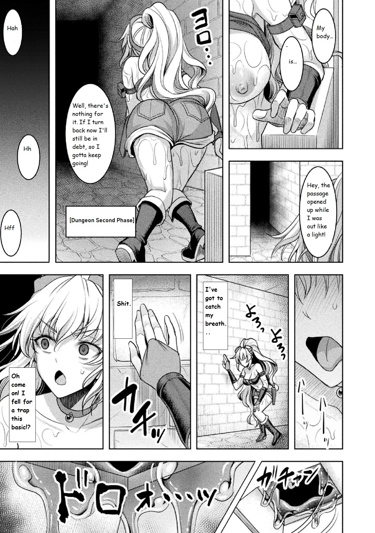 [Son Yohsyu] Lone Thief in Ero Trap Dungeon (2D Comic Magazine Zecchou Kairaku ga Tomaranai Ero-Trap Dungeon Vol. 2) [English] [Digital]