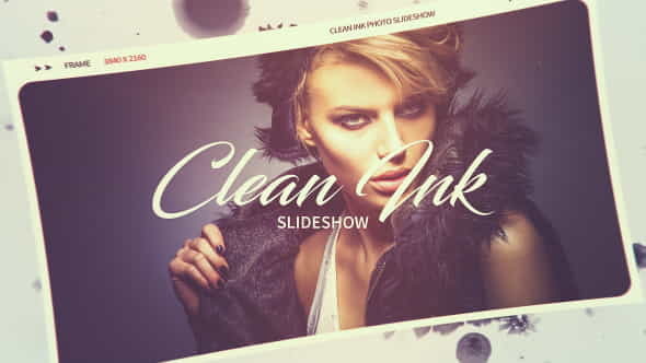 Clean Ink Slideshow - VideoHive 20960610