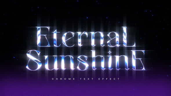 Chrome Text Effect - VideoHive 58874413