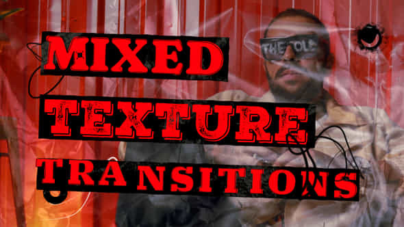 Mixed Texture Transitions - VideoHive 58655271