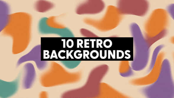 Retro Backgrounds - VideoHive 47855903