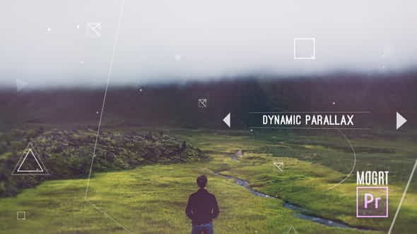 Dynamic Parallax Slideshow (MOGRT) - VideoHive 28907487