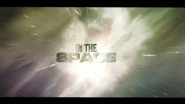 In The Space Intro - VideoHive 28584955