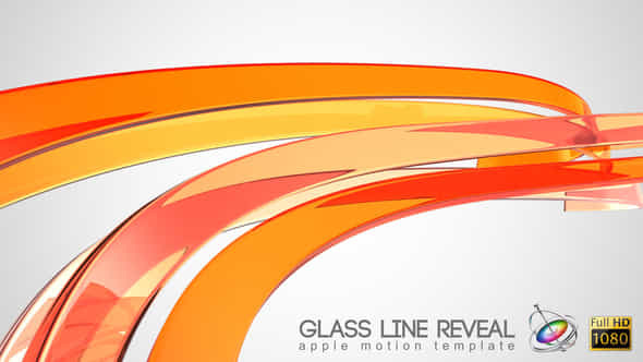 Glass Line Reveal - VideoHive 26112358