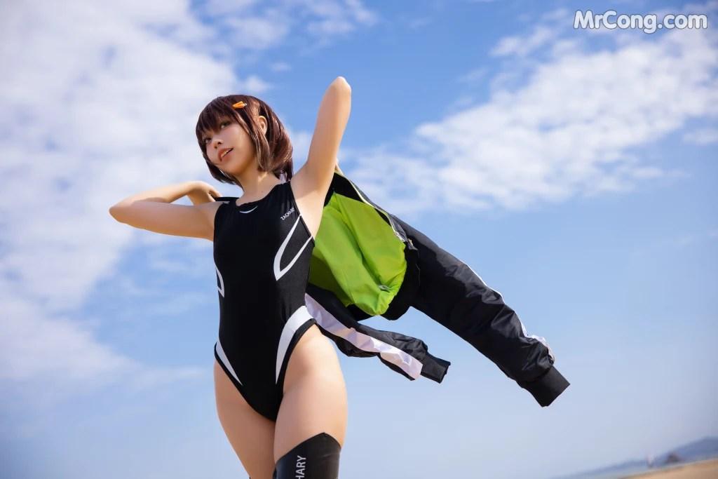 Coser@G44不会受伤 Vol.089: 水泳部的部長 (57 photos)(34)