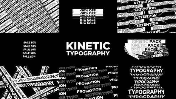 Kinetic Typography - VideoHive 36330045