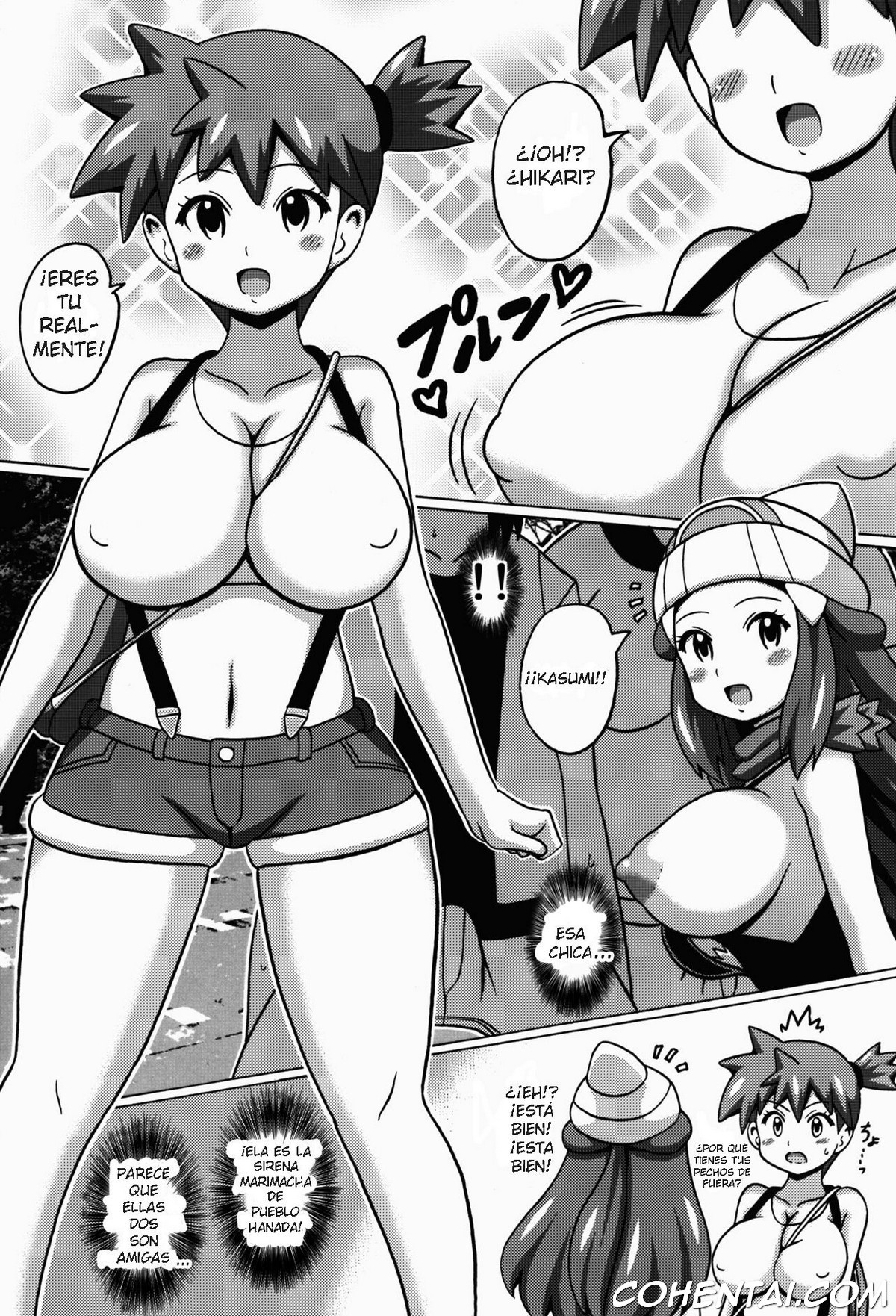 Hikari to Kasumi no Hon (Pokémon) xxx comics manga porno doujin hentai español sexo Dawn Misty Pokémon