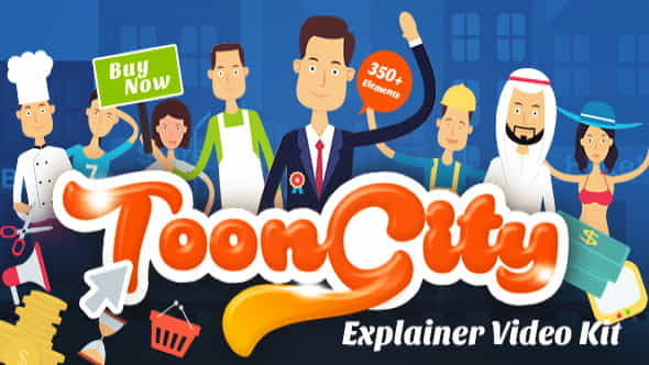 Explainer Video ToolKit | ToonCity - VideoHive 19249121