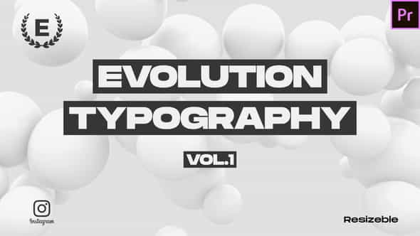 Evolution Typography | Media - VideoHive 30203514