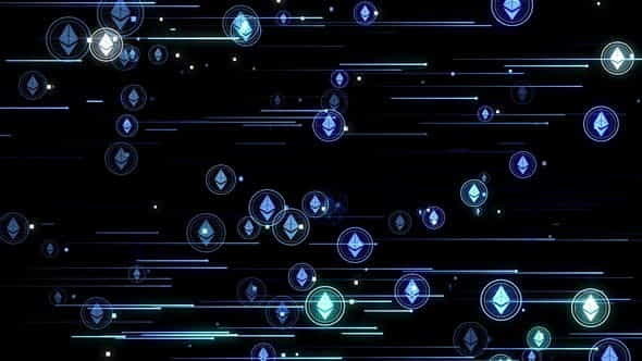 Ethereum Crypto Particles 02 Hd - VideoHive 33124086