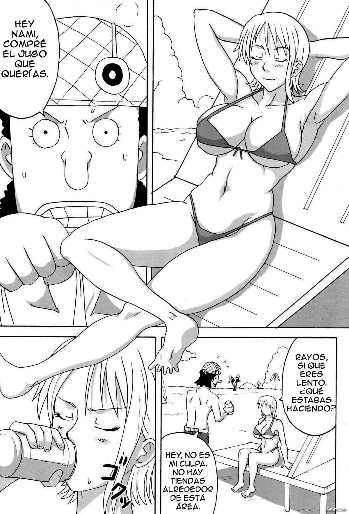 Ii Nami Yume Kibun (One Piece) xxx comics manga porno doujin hentai español sexo 