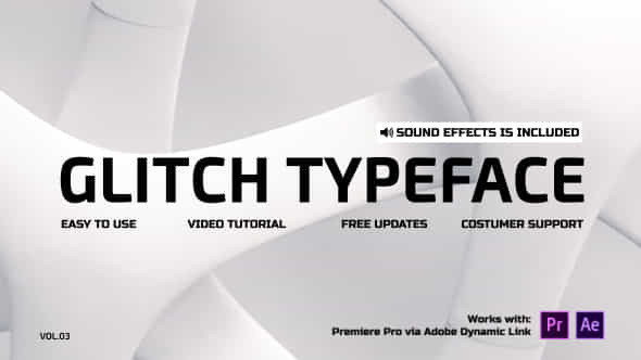 Glitch Titles - VideoHive 21095888
