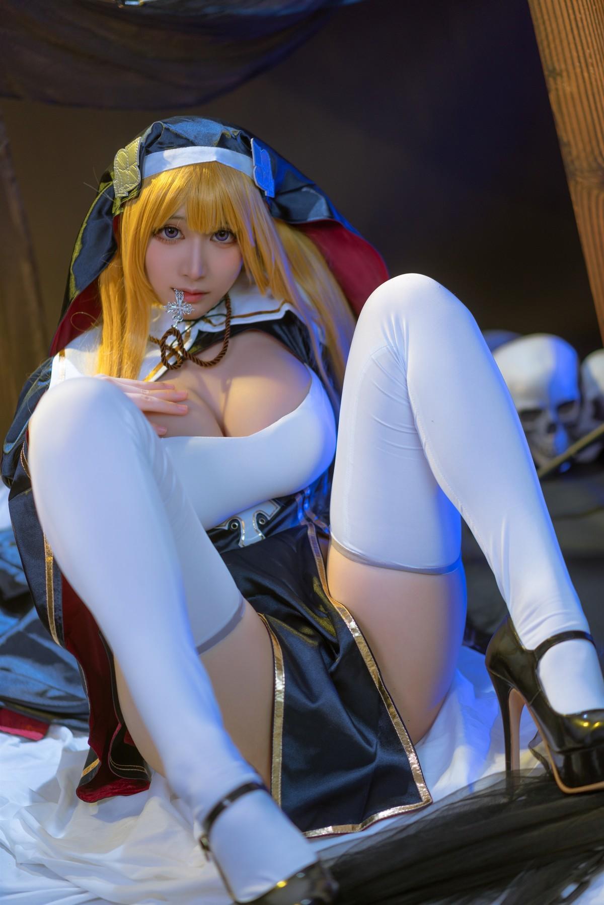 Cosplay 黏黏团子兔 兔兔班车 霞沢美游(13)