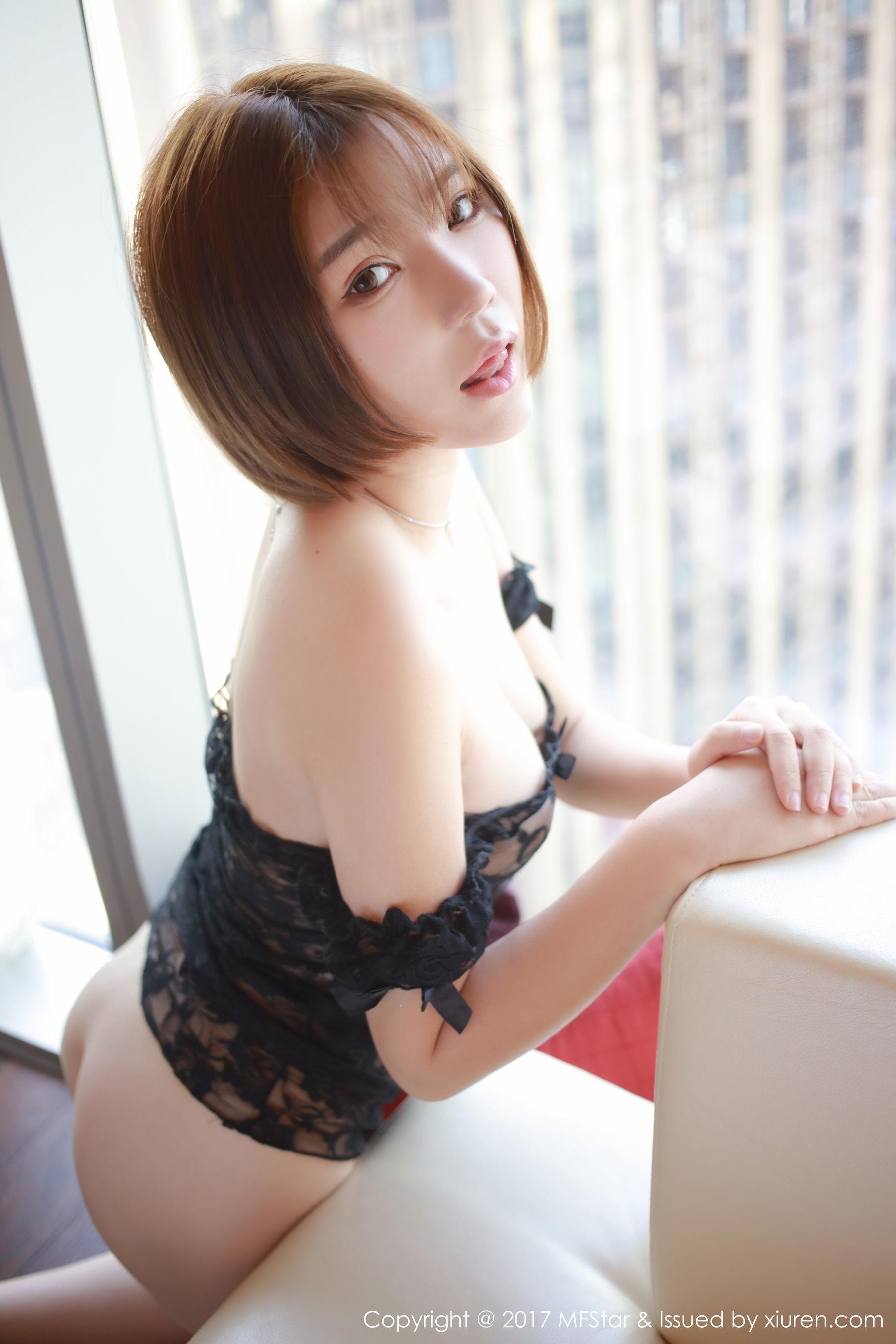 冷不丁《性感衬衫与蕾丝诱惑》 [模范学院MFStar] Vol.089 写真集(38)