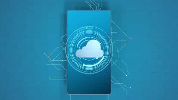 Mobile and cloud computing - VideoHive 32783141