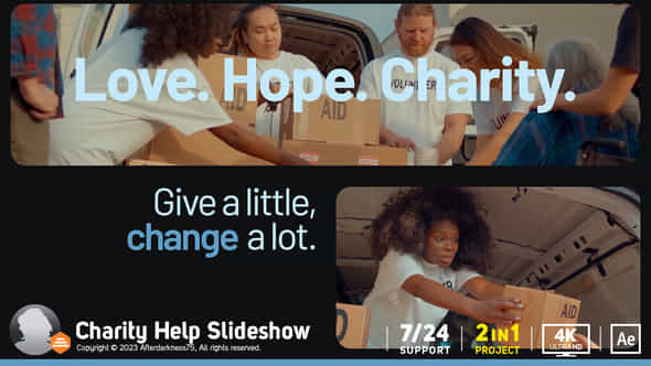 Charity Help Slideshow - VideoHive 45151187