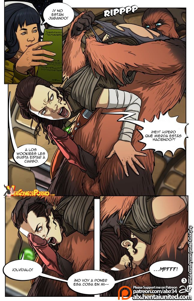 A Complete Guide to Wookie Sex [Star Wars] - 3