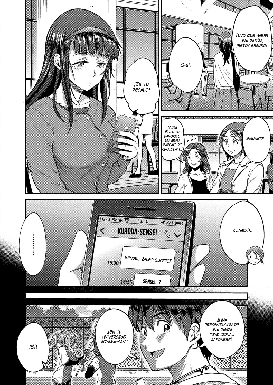 [DISTANCE] Joshi Lacu! - Girls Lacrosse Club ~2 Years Later~ Ch. 4.5 (COMIC ExE 07) [Spanish] [Nico Nii Scans] [Digital]
