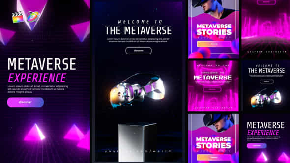 Metaverse Stories - VideoHive 44956016