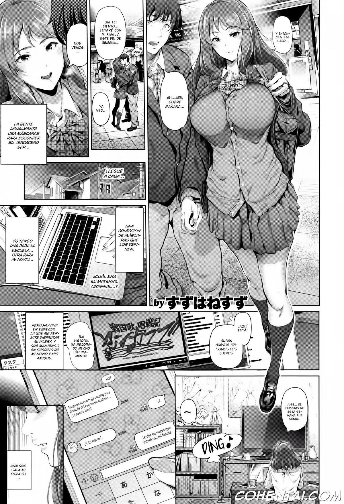 Cos wa Midara na Kamen (COMIC ExE 01) xxx comics manga porno doujin hentai español sexo 