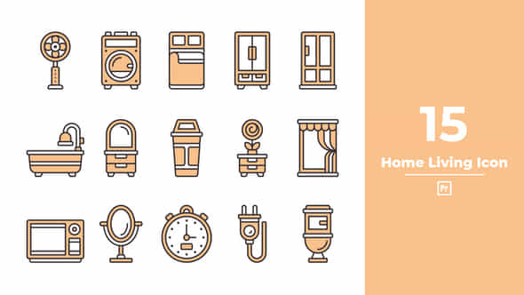 Home Living Icon - VideoHive 47450410