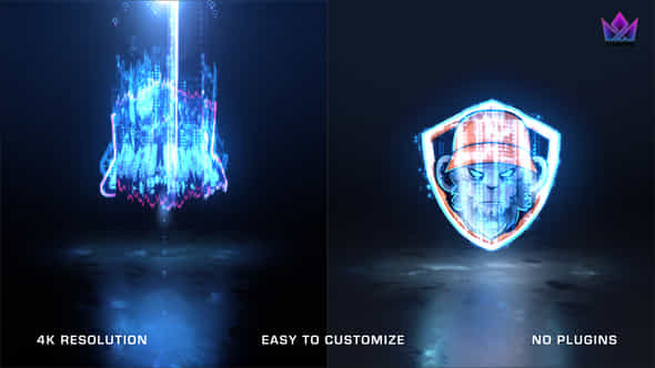 Glitch Futuristic Logo - VideoHive 44227755