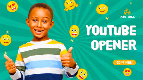 Kids Channel Opener - VideoHive 33787311