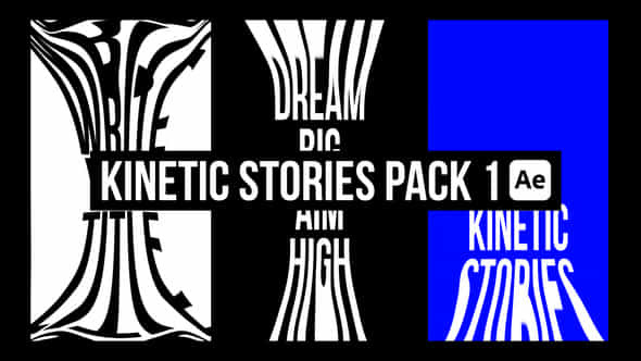 Kinetic Stories Pack 1 - VideoHive 51626102