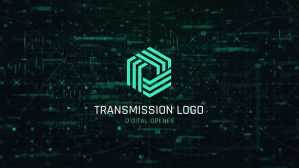 Signal Transmission Logo - VideoHive 33931864