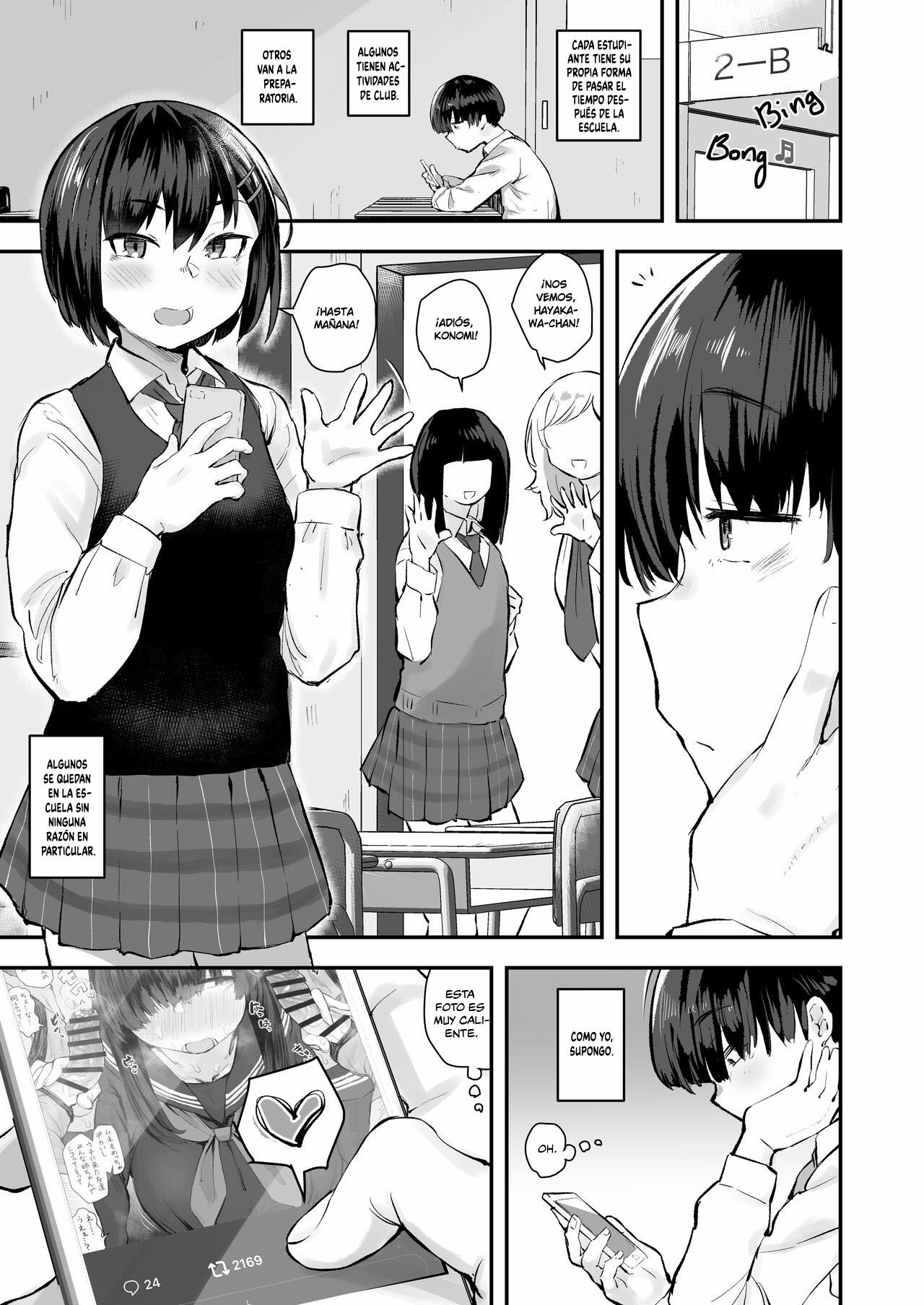 Classmate ga Uraaka de Mainichi Ochinpo Asari Shiterukamoshirenai &#91;Spanish&#93; - 1