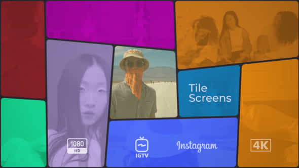 Tile screens - VideoHive 45555161