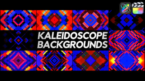 Kaleidoscope Backgrounds - VideoHive 47836690