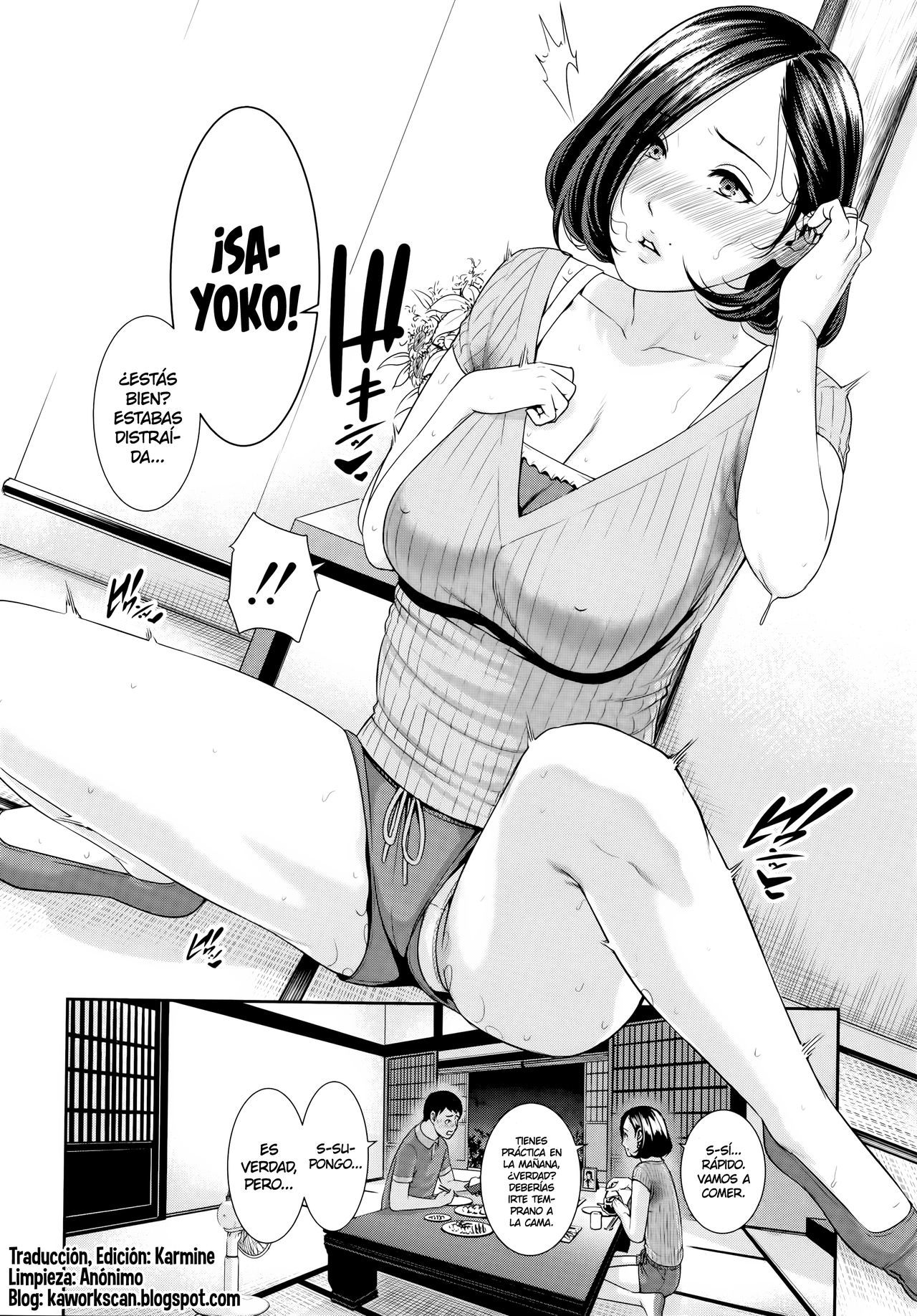 [gonza] Kaa-san to Sex ni Oboreru  Ahogándome en Sexo con Mamá [Spanish] [K.A Works] [Decensored]