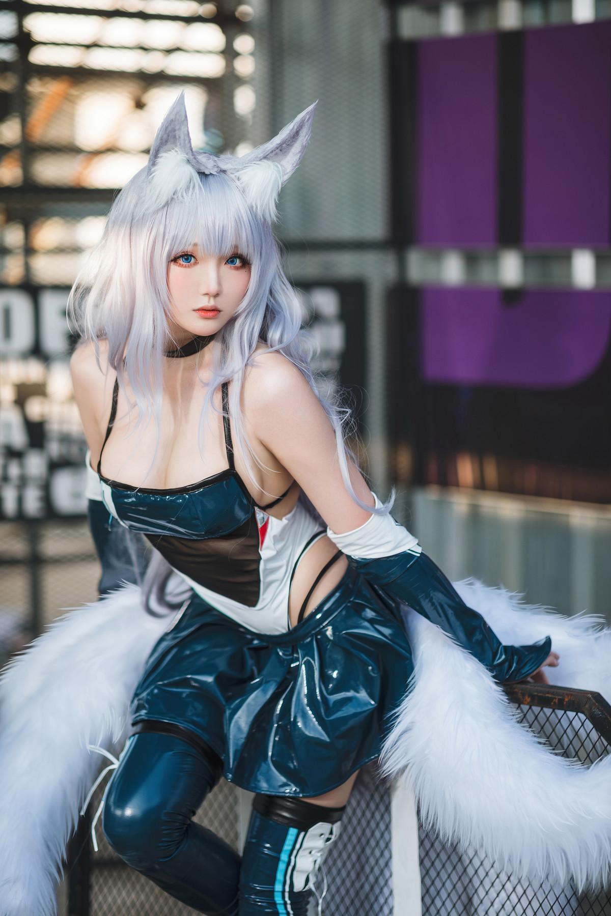 Cosplay 瓜希酱 少女前线 FN-57 Five-seveN(28)