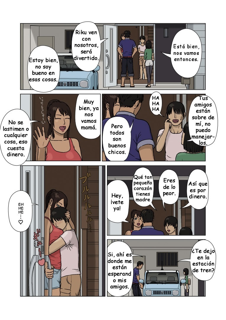 [Izayoi no Kiki] Suekko to Kasshoku Mama  Chico joven y madre bronceada [Spanish] [Black Adam]