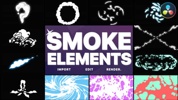 Smoke Elements Pack - VideoHive 37720749