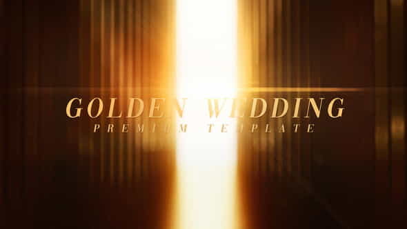 Golden Wedding - VideoHive 32239227