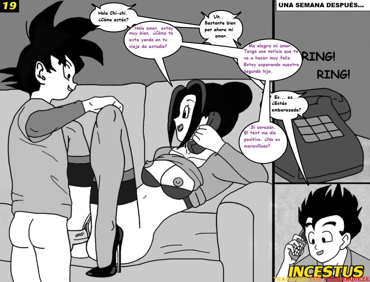 [Incestus] Dragon Ball Z - Mama's Boy II (dragon ball z) [Spanish] [@TillMarqueze]