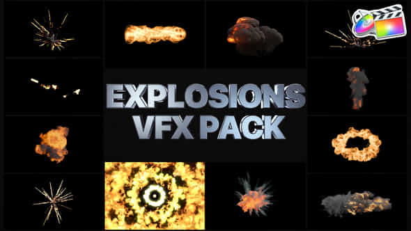 VFX Explosions Pack - VideoHive 38958557
