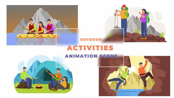 Weekend Outdoor Activities - VideoHive 43333587