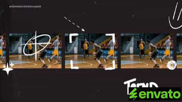 Animated Stickers Pack - VideoHive 42099068