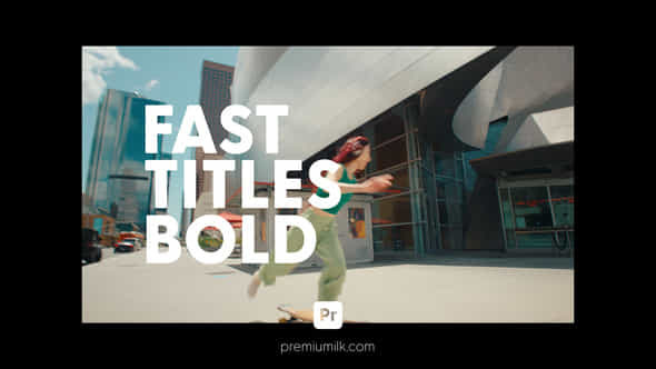 Fast Titles Pack - VideoHive 46498960