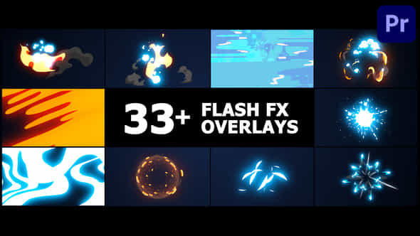 Flash FX Overlay - VideoHive 42881277